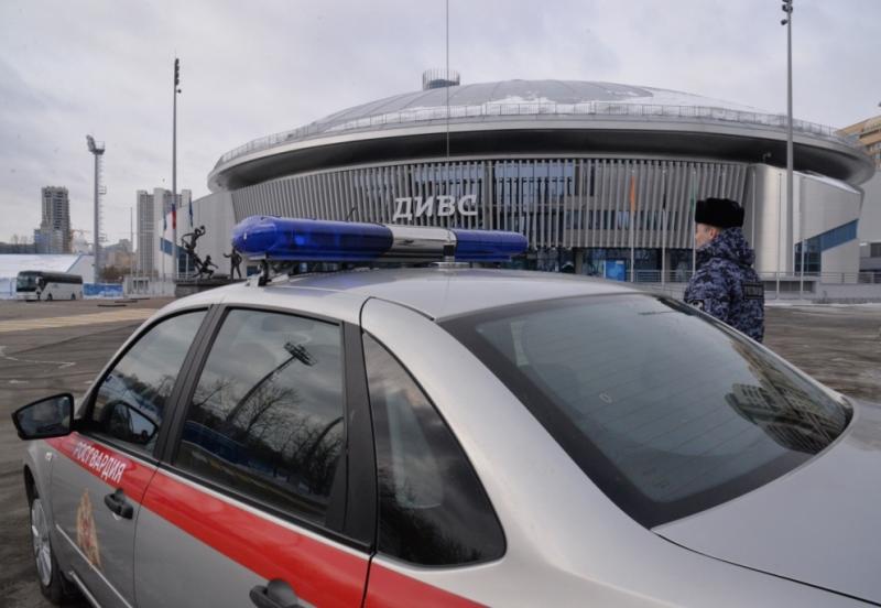 В Екатеринбурге Росгвардия обеспечила охрану порядка на матче Кубка России по баскетболу