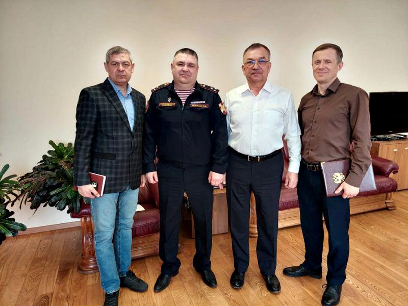 Начальник Управления Росгвардии по Приморскому краю провел рабочую встречу с ректором ТГМУ
