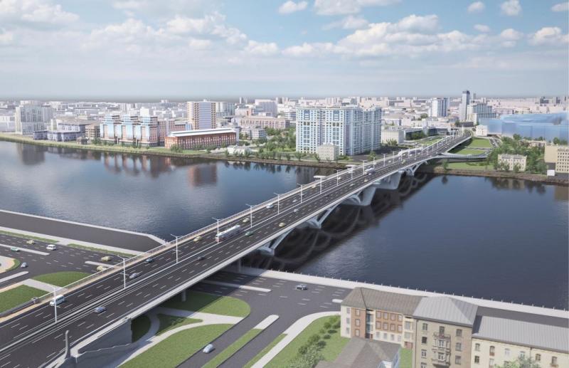 АО «ДиМ» построит Большой Смоленский мост через Неву