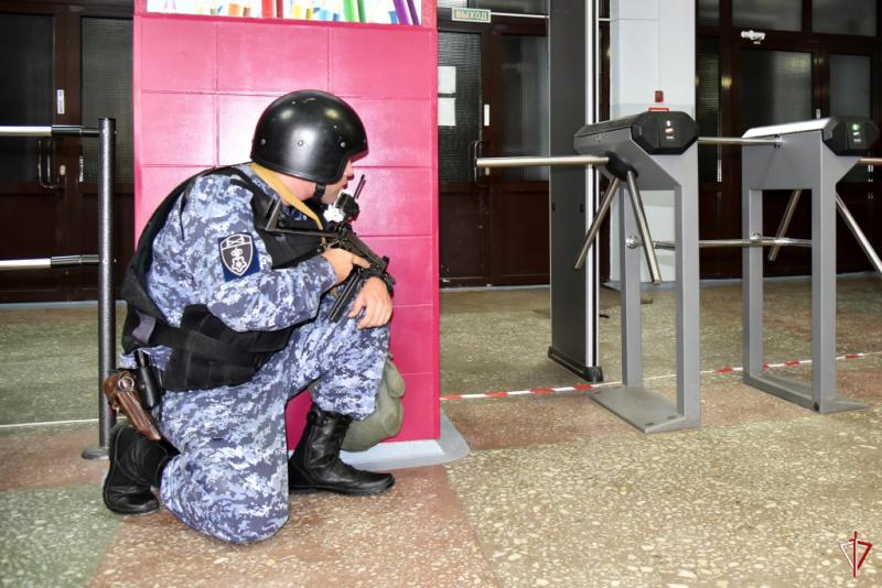 В Удмуртии сотрудники Росгвардии приняли участие во всероссийских антитеррористических учениях