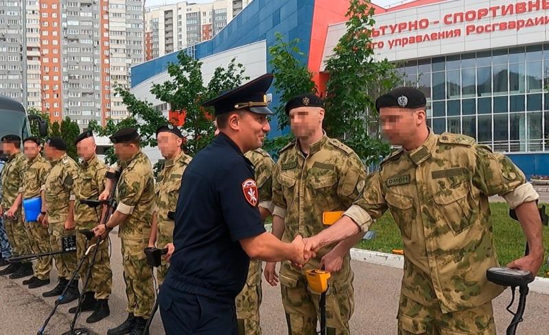 Росгвардейцы из московского спецназа начали поисковую экспедицию в рамках «Вахты памяти 2024»