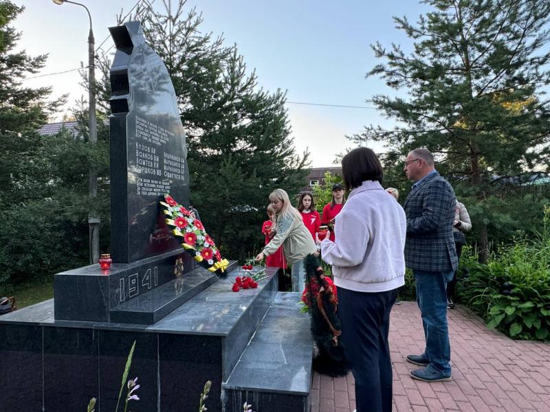 В День памяти и скорби память павших почтили в Боброво и Дрожжино Ленинского округа