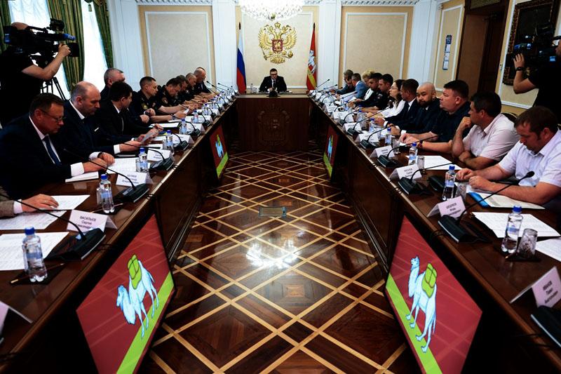Представители Росгвардии приняли участие в работе Оперативного штаба Челябинской области