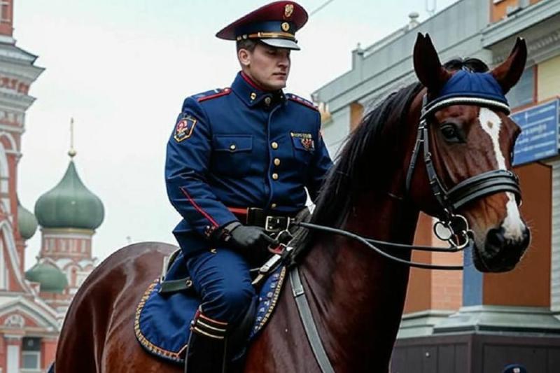 Конная полиция будет ловить эксгибиционистов в Новосибирске