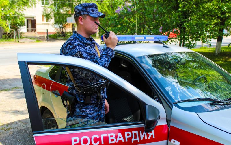 В Йошкар-Оле сотрудники Росгвардии задержали гражданина, подозреваемого в нанесении побоев