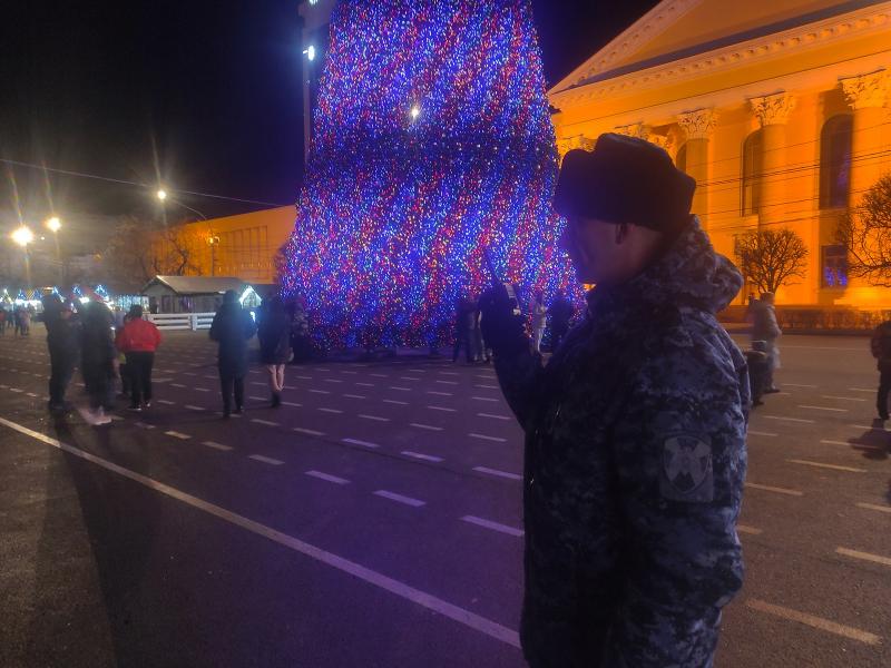 На Ставрополье сотрудники Росгвардии обеспечили безопасность в новогоднюю ночь