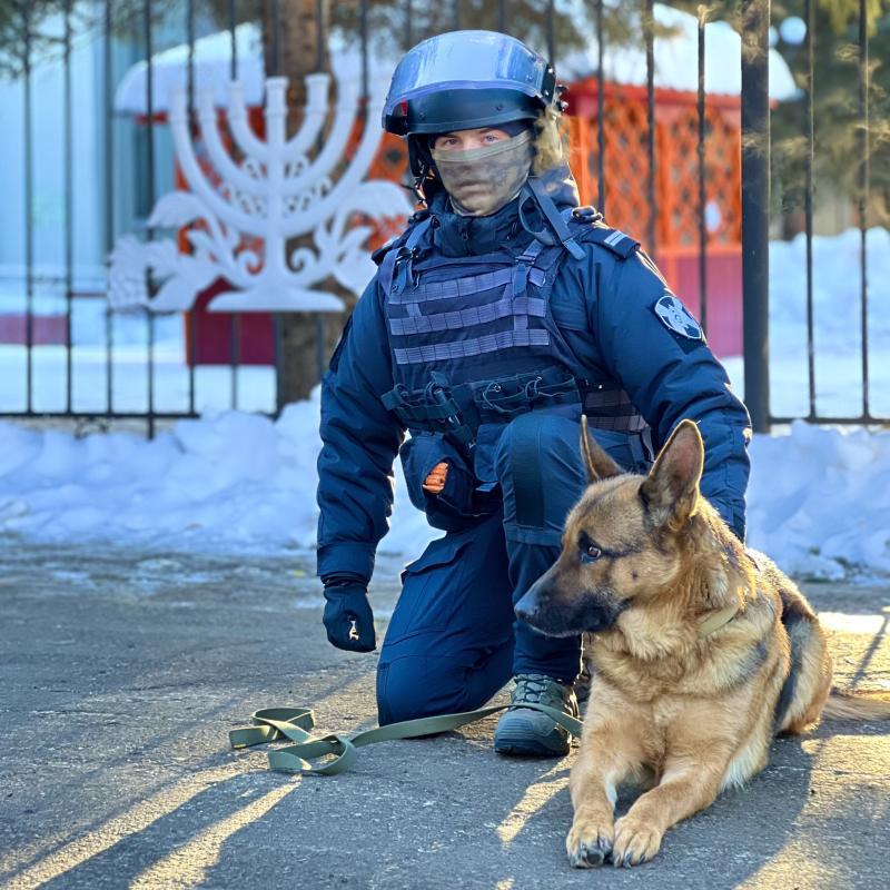 Росгвардия успешно выполнила свои задачи в Биробиджане в период новогодних каникул