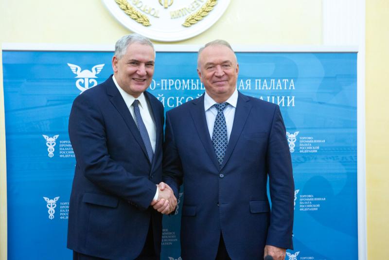 Сергей Катырин провёл встречу с послом Алжира в РФ