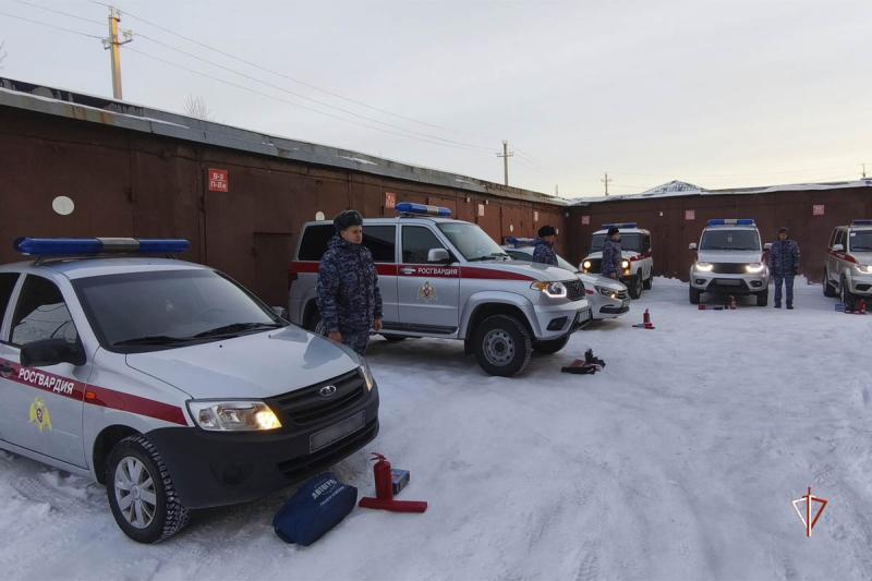 Росгвардия завершила перевод вооружения, военной и специальной техники на зимний период эксплуатации на Ямале