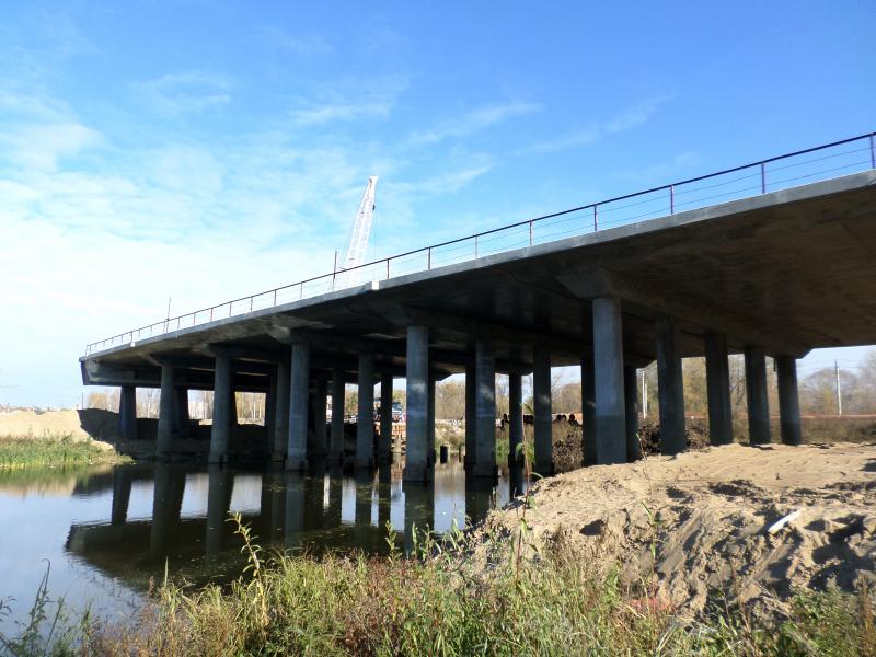 Построен первый пролет на Фрунзенском мосту
