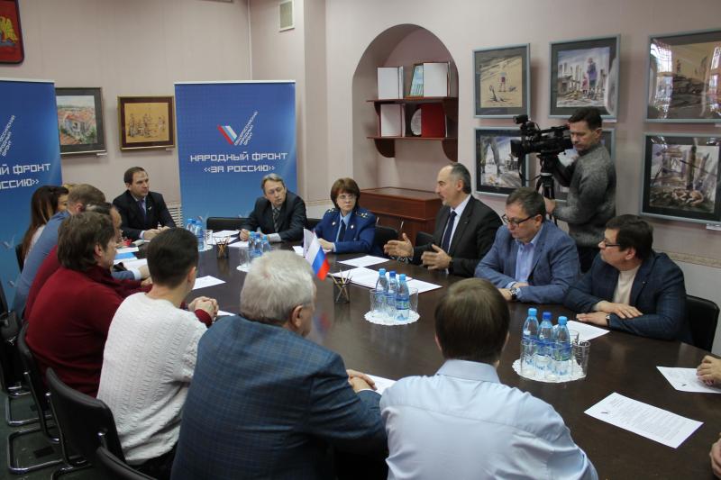 Ивановские активисты ОНФ обсудили механизмы взаимодействия надзорных органов и бизнеса
